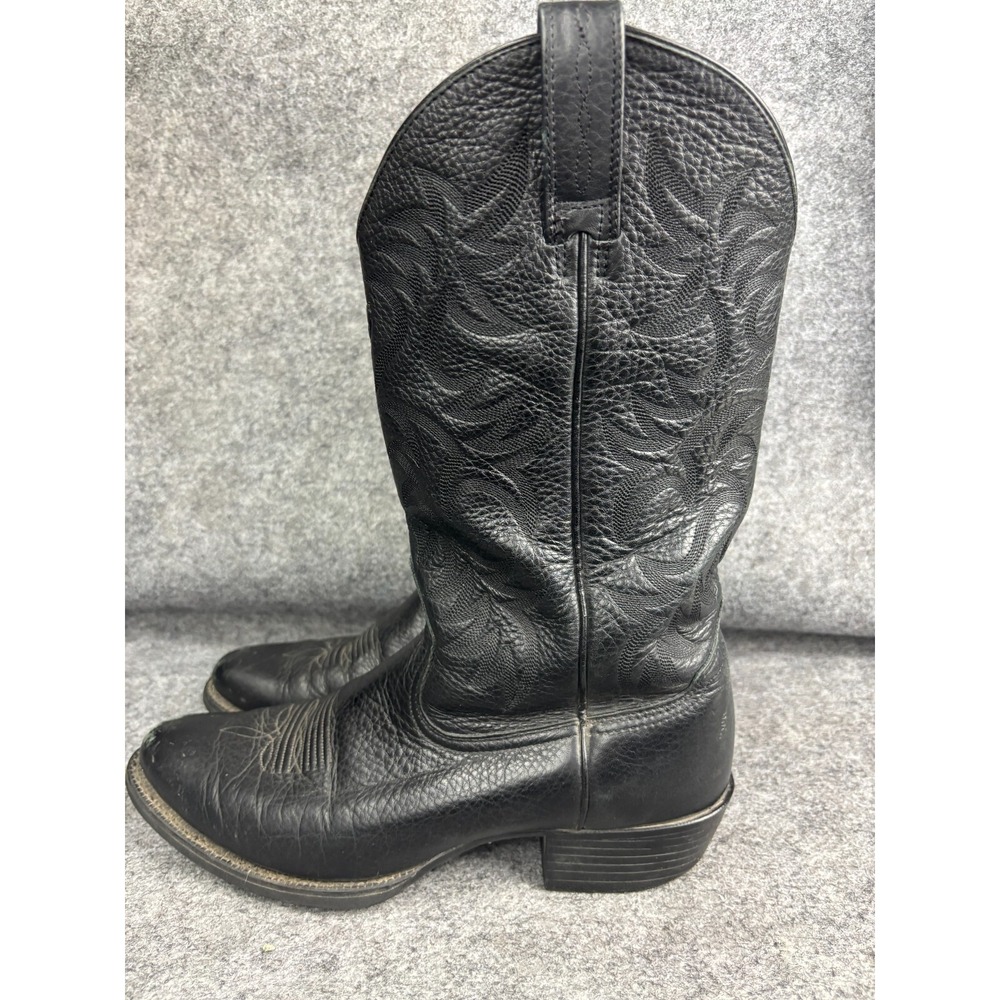 Ariat Heritage 34770 Western Boots Men's 10D Black Traditional R Toe Cowboy